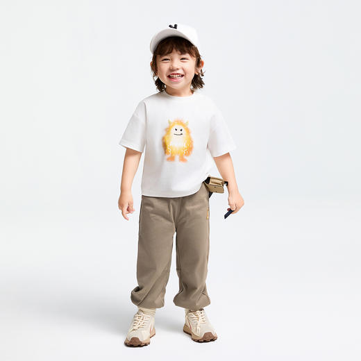 男童全腰液氨长裤春季新款安奈儿童装实体店同款XB516538 商品图3