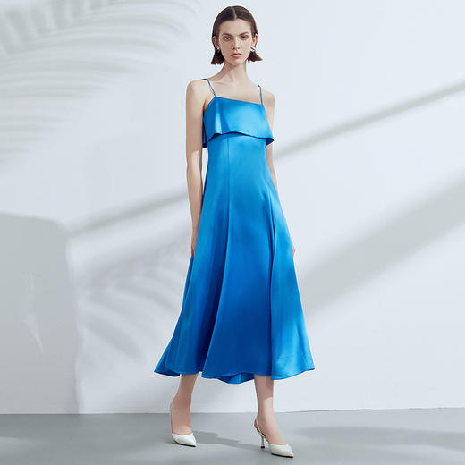 EITIE爱特爱夏季时尚气质吊带洋气礼服长裙连衣裙女7777414 商品图7