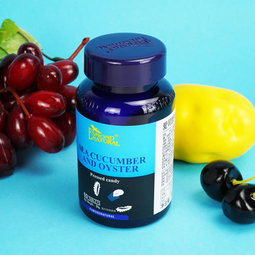 ESMOND 爱司盟 锌硒宝男性备孕海参牡蛎复合片 60片/瓶 商品图1