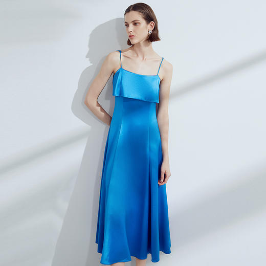 EITIE爱特爱夏季时尚气质吊带洋气礼服长裙连衣裙女7777414 商品图8