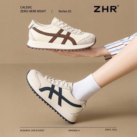 ZHR则则复古阿甘鞋女2025春季新款透气百搭运动休闲鞋女软底 商品图2