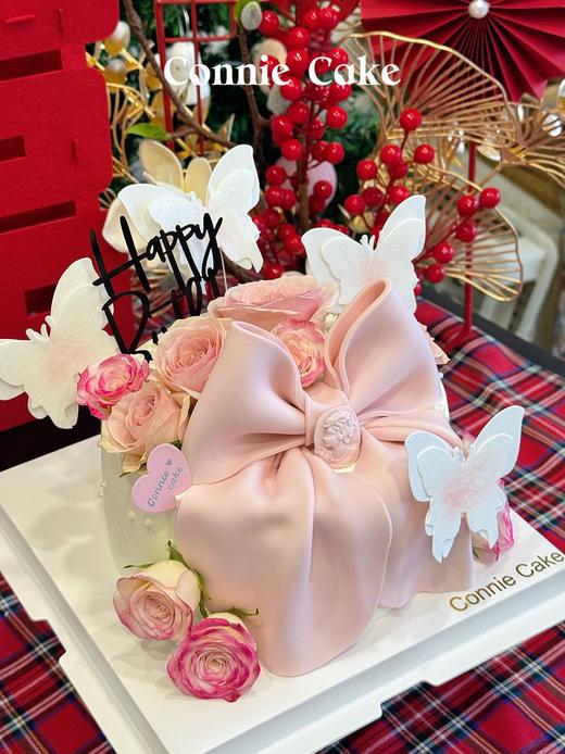 鲜花翻糖蝴蝶结 闺蜜老婆仙女 商品图4