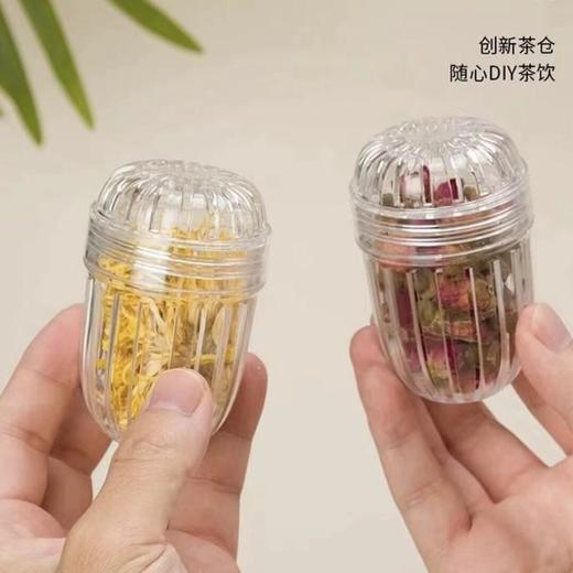 吨吨家用Tritan材质透明茶滤茶球茶漏茶隔泡茶神器户外办公便携 商品图1
