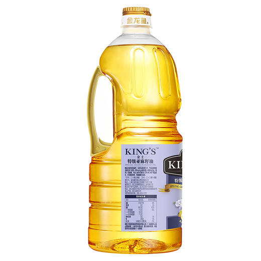 金龙鱼KING'S亚麻籽油1.5L 商品图1