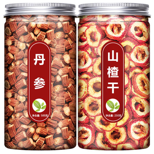 丹参片和山楂茶官方旗舰店中药材正品野生紫黄芪饮黄氏粉三七泡水 商品图4