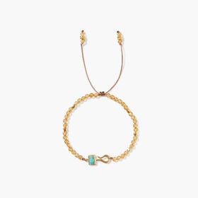 北京仓｜Chan Luu-Bermuda-黄水晶 串珠 手链［美国设计师］