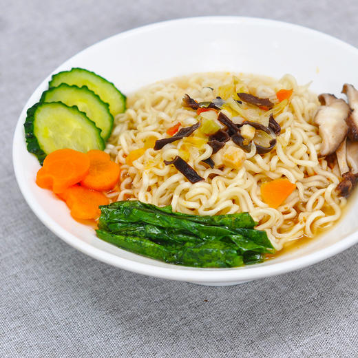 台湾承昌蒸泡面 | 420g/袋 (4人份) 番茄/胡麻酱/酸辣汤/麻辣烫口味 纯素非油炸拉面 速食方便面 商品图4