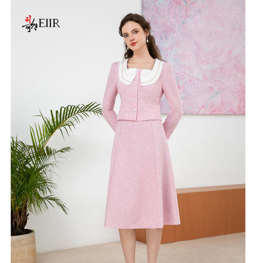 司歌小香风粗花呢套装职业修身TO901184x 商品图0