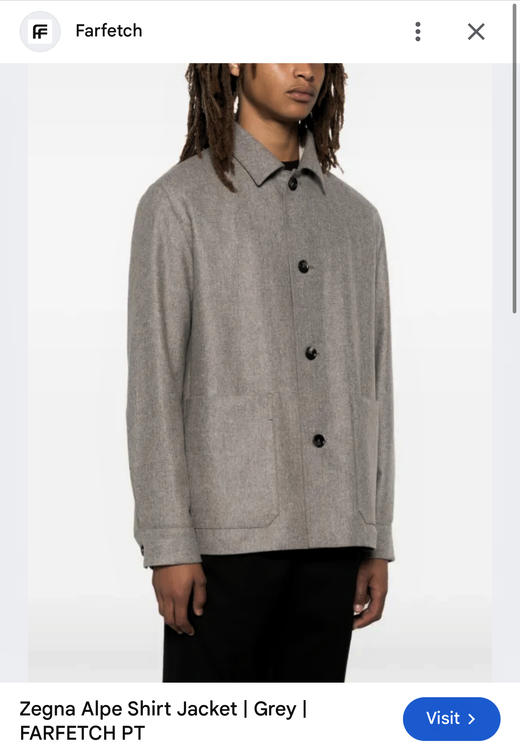 E.Z 100羊毛呢子翻领 夹克外套 WT824 商品图1