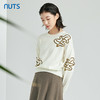 NUTS春季新品时尚纯色气质百搭宽松保暖毛织套头衫女312052113B 商品缩略图3