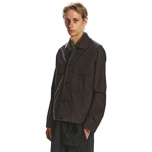 Markaware TAILORED SHIRT JACKET 高密度有机埃及棉夹克外套 商品图1