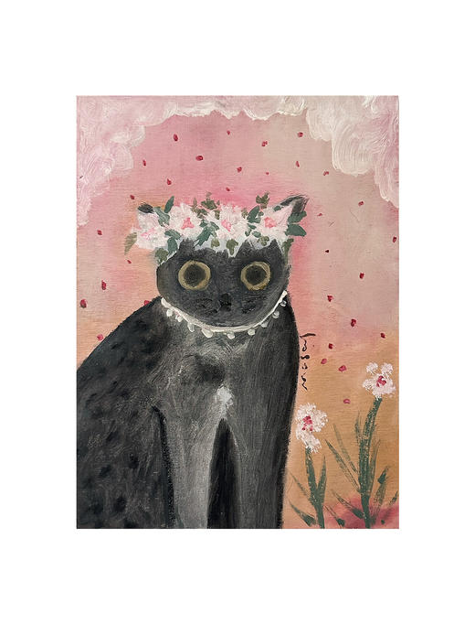 为你读诗 × Mosey末喜 油画作品 商品图0