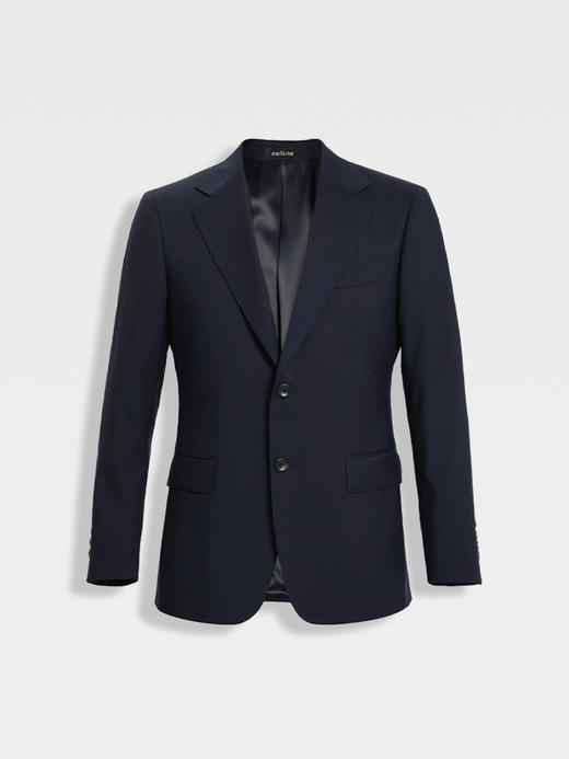 callisto高阶商务系列桑葚蓝绵羊毛西服 商品图0