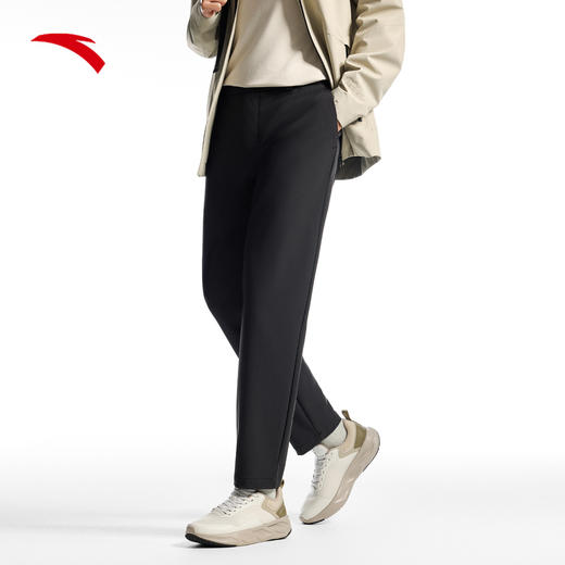 【樊振东同款】安踏精英系列丨舒乐休闲裤男士商务长裤152517506S 商品图0