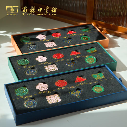 商务印书馆·百年历史徽章（9枚一套）【商务印书馆涵芬文创】 商品图3