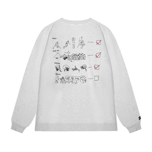 有志者UZIS 训练运动针织圆领卫衣新星定律 商品图0