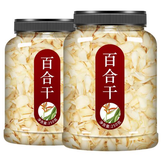 兰州白百合干野生干货特级无硫新鲜食用鲜龙牙泡水喝生甜泡茶500g 商品图4