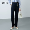 EITIE爱特爱春季新款高腰通勤纯色百搭显瘦裤子7705420 商品缩略图0