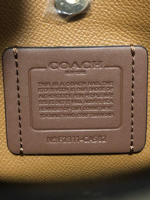 春季特惠💰450 蔻驰CA582 coach新款Mollie 22，蔻弛新品融合了coach经典手提包和托特包的优点 商品图7