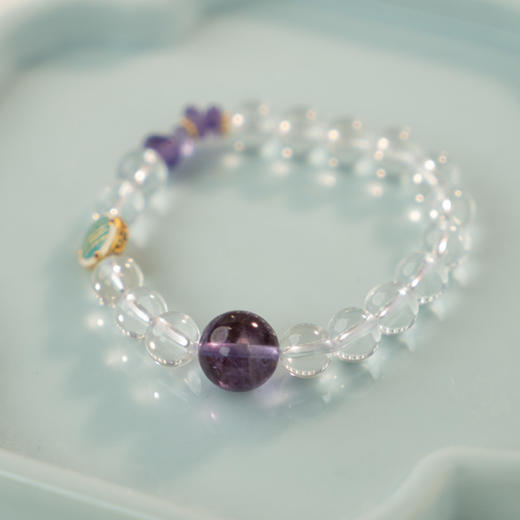 杭州北高峰2025文创 水晶手串 商品图8