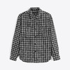 GXG男装  黑白千鸟格小香风雪尼尔长袖衬衫 热卖衬衫 GEX10315153 商品缩略图4