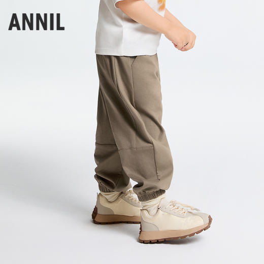 男童全腰液氨长裤春季新款安奈儿童装实体店同款XB516538 商品图2