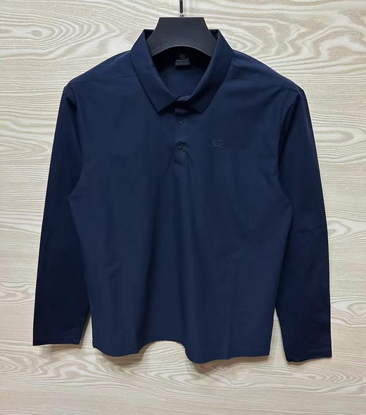 正品 可隆25 新款压胶 Polo衫长袖户外运动速干弹力
黑色，藏青，墨绿
尺码M～4XL 
摆脱束缚 自在通勤！ 商品图6