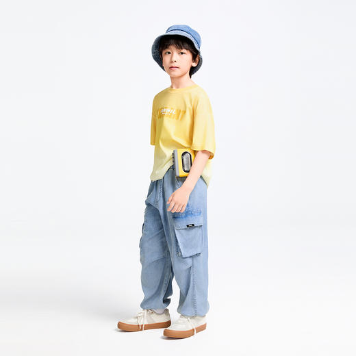 男童圆领SORONA短袖T恤夏季新款安奈儿童装实体店同款AB511527 商品图5