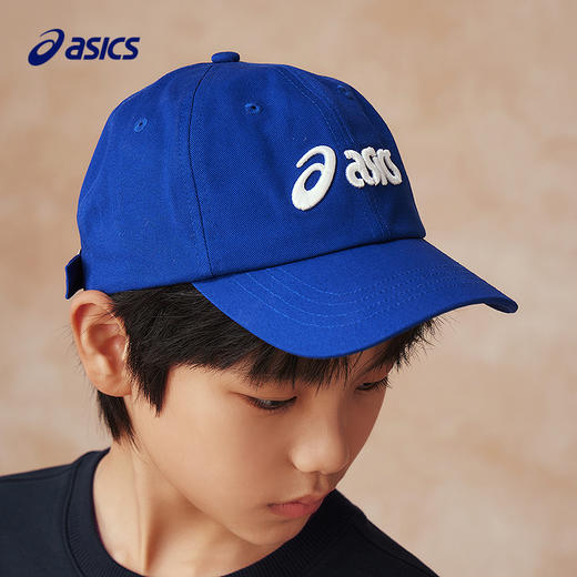 Asics/亚瑟士儿童帽子舒适新款遮阳帽潮流多彩运动帽鸭舌帽棒球帽 商品图1