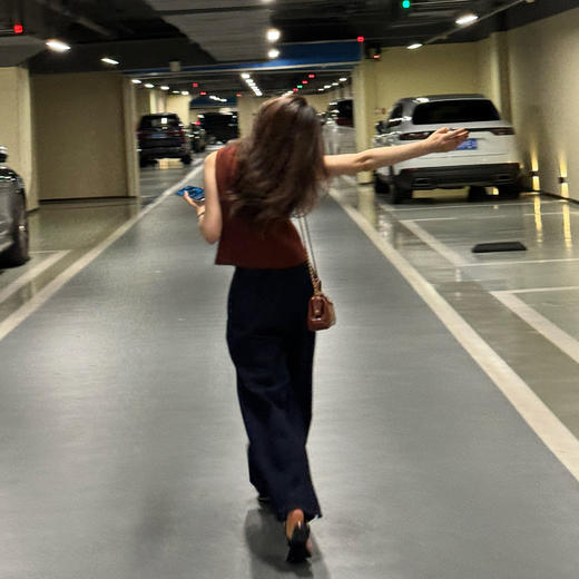 ROMI STUDIO“法式优雅”绵羊毛混纺粗花呢小香风马甲 RW24ASZ0389 商品图3