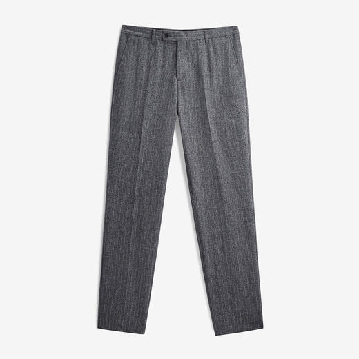 GXG男装 灰底白条修身小脚西裤 冬季热卖GEX11416004 商品图4