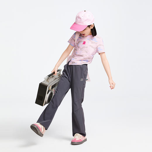 女童全腰微喇梭织裤春季新款安奈儿童装实体店同款AG516599 商品图7