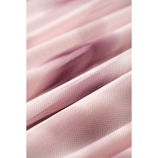 米思阳2026春季新款知性优雅气质玫瑰粉印花透气舒适连衣裙4932 商品图3