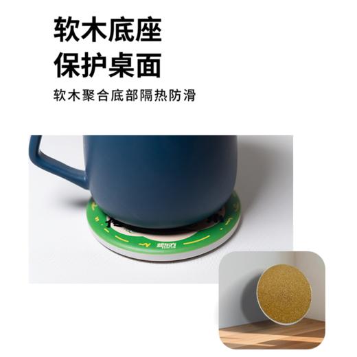 【新东方】门神系列-陶瓷杯垫 绿色/橘黄色 商品图0