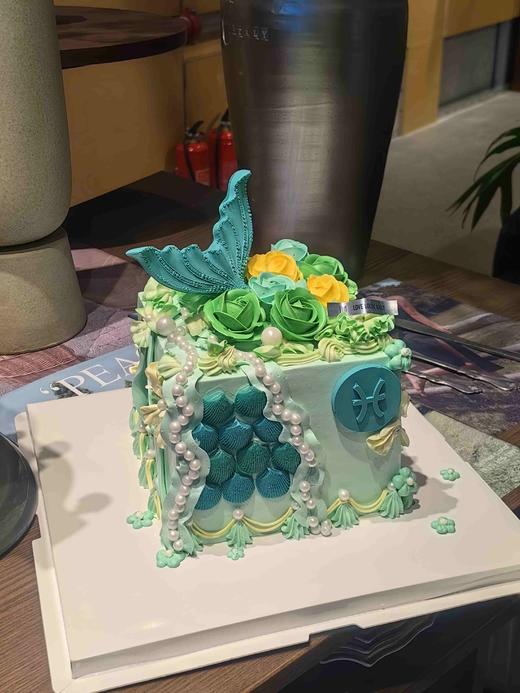 INS复古 双鱼座 · 奶油霜蛋糕 商品图1