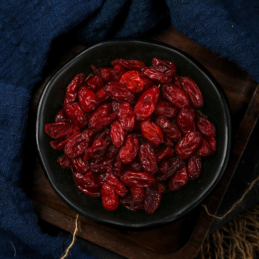 山萸肉中药材特级野生两份非500g包邮山芋肉无核山于肉新货 商品图2