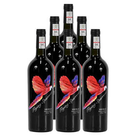 飞雀干红葡萄酒13度整箱750ml*6支（裸瓶）