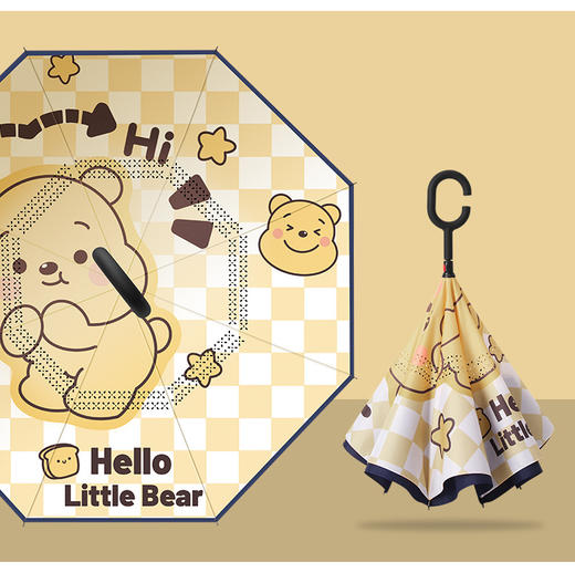 【儿童雨伞】男孩小学生上学专用 女孩幼儿园男童 反向伞双层学生儿童伞 商品图7