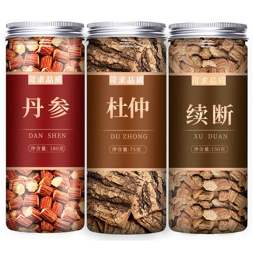 丹参杜仲续断中药材正品官方旗舰店野生川断片泡水喝的功效与作用 商品图4