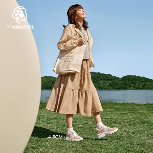 PANSY盼喜日本女鞋秒穿一脚蹬轻便舒适透气运动鞋2025春夏新款4236 商品图3