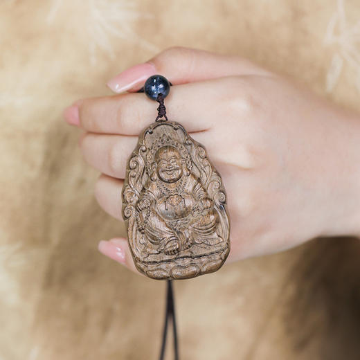 金丝楠古沉木手把件挂件系列 商品图2