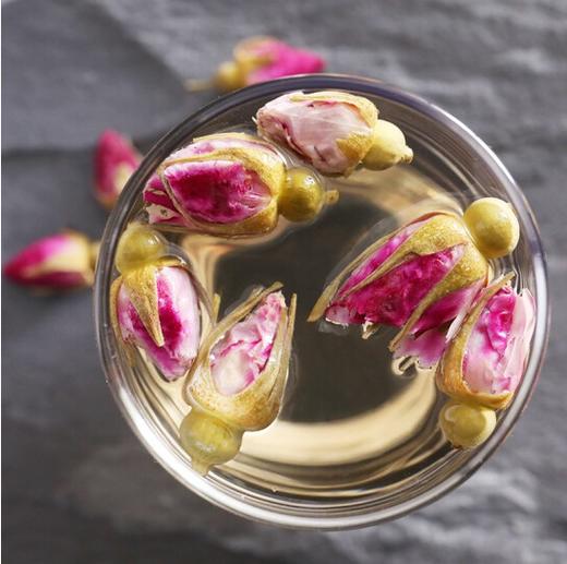 云南玫瑰花冠茶旗舰店正品罐装平阴墨红金边刺梨黑枸杞桑葚干组合 商品图3