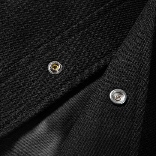 GXG男装 黑色假两件翻领夹克 冬季热卖夹克 GEX12127874 商品图3