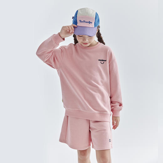 【合作款】cicochild 圆领休闲运动卫衣\短裤 商品图2