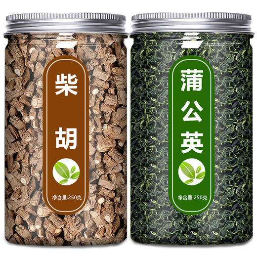 蒲公英柴胡茶中药材正品特级野生新鲜小北官方旗舰店泡水喝批发纯 商品图4