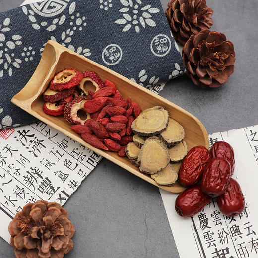 枸杞大枣山楂甘草组合红枣的功效与作用中药材正品旗舰店香料干货 商品图1