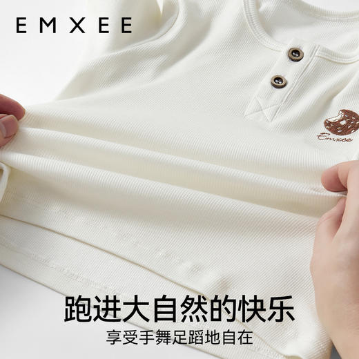【宝宝服饰】嫚熙童装轻暖男宝长袖t恤洋气春季儿童上衣打底衫外出服新品 商品图4