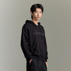 GXG男装黑色贴布绣花易打理连帽卫衣休闲时尚卫衣GEX13114573 商品缩略图2