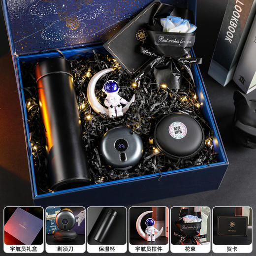 【父亲节好礼！科技时尚，潮玩剃须】情人节礼物送男朋友高级感 老公创意剃须刀礼盒套装 男士实用伴手礼 父亲节情人节礼物-QQ 商品图9