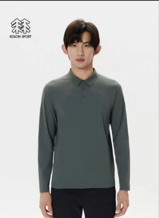 正品 可隆25 新款压胶 Polo衫长袖户外运动速干弹力
黑色，藏青，墨绿
尺码M～4XL 
摆脱束缚 自在通勤！ 商品图2